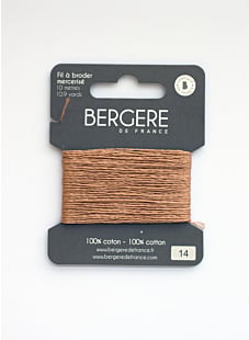 Borduurgaren beige, 10 meter, Bergère de France