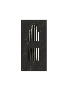 Set van 2 hoesjes met speciale naalden, om te naaien