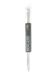 Rechte breinaalden in grijs aluminium, 4.5 mm - 40 cm