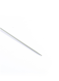 Breinaalden met dubbele punt in aluminium (set van 5), 3 mm - 20 cm