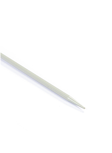 Breinaalden met dubbele punt in aluminium (set van 5), 5.5 mm - 40 cm