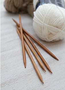 Bamboe puntbreinaalden, 2.5 mm - 20 cm