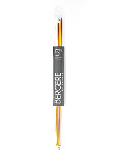 Rechte breinaalden in gekleurd aluminium, 5.5 mm - 40 cm