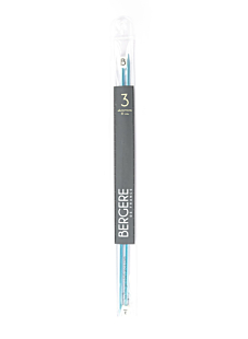Rechte breinaalden in gekleurd aluminium, 3 mm - 30 cm
