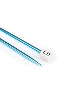 Rechte breinaalden in gekleurd aluminium, 4.5 mm - 30 cm