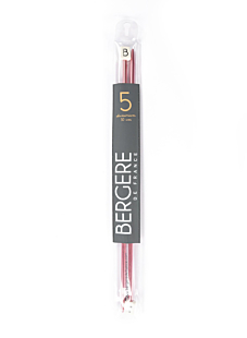 Rechte breinaalden in gekleurd aluminium, 5 mm - 30 cm
