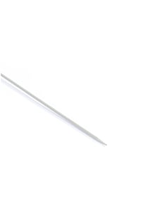 Breinaalden met dubbele punt in aluminium (set van 5), 2.5 mm - 20 cm