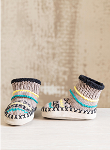 Jacquard kinderslofjes