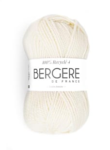 100 % RECYCLÉ 4 ÉCRU
