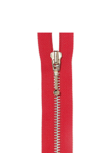 Rode niet-scheidbare sluiting 18 cm