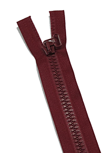 Scheidbare sluiting bordeaux, 50 cm