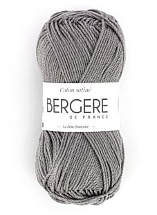 COTON SATINE GRIS