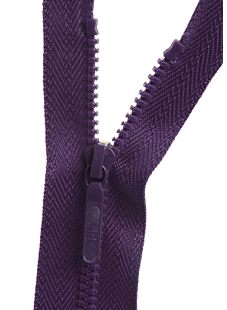 Donkerrood scheidbare sluiting 60 cm