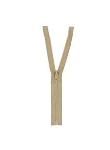 Fermeture injectée n°5 séparable beige, 75 cm