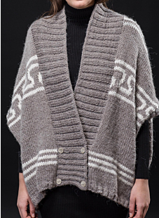 Vest met kap