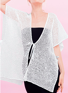 Special COTON SATINE  nr. 2 Poncho