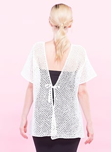 Special COTON SATINE  nr. 2 Poncho