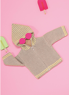 Special COTON SATINE  nr. 9 Jasje met kap