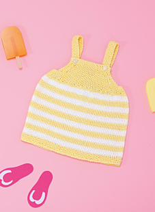 Special COTON SATINE  nr. 10 Kleedje met schouderbandjes