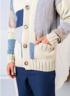 Patchwork-vest
