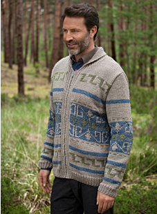 Jacquard-vest