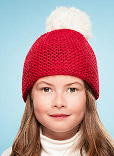 Muts met pompon