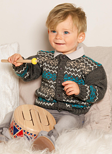 Jacquard-vest
