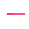 Lint met ribbels, lengte 10 mm x 5 m roze
