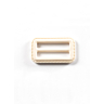 Gesp voor riem in ecru nylon L 40 mm