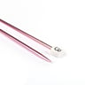 Rechte breinaalden in gekleurd aluminium, 5 mm - 40 cm