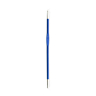 Gekleurde metalen haaknaald, 4 mm - 15 cm