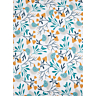 Coupon stof groene kuifeenden, 100 x 150 cm