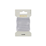 Soepele witte geweven elastiek 8 mm x 2,5 cm