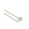 Rechte breinaalden in grijs aluminium, 5 mm - 50 cm