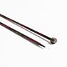 Rechte breinaalden in berkenhout, 4 mm - 40 cm
