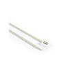 Rechte breinaalden in grijs aluminium, 3.5 mm - 40 cm