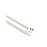 Rechte breinaalden in grijs aluminium, 5 mm - 40 cm