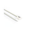 Rechte breinaalden in grijs aluminium, 4.5 mm - 30 cm