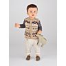 M0009 Mouwloos jacquardvest in PDF-formaat
