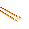 Rechte breinaalden in gekleurd aluminium, 5.5 mm - 40 cm