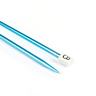 Rechte breinaalden in gekleurd aluminium, 6 mm - 40 cm