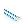 Rechte breinaalden in gekleurd aluminium, 6 mm - 30 cm