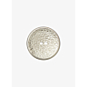 Knoop Ø 57 mm Zilver
