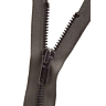 Donkergrijze scheidbare sluiting, 40 cm